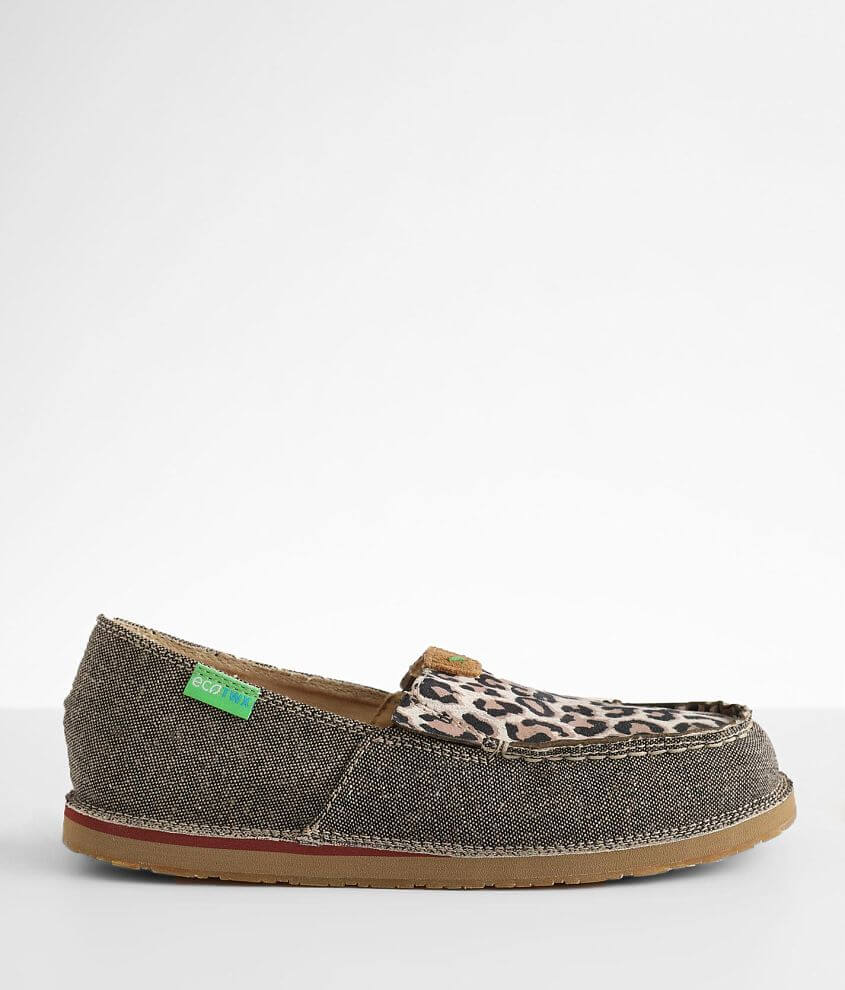 Twisted X&#174; Leopard Loafer front view