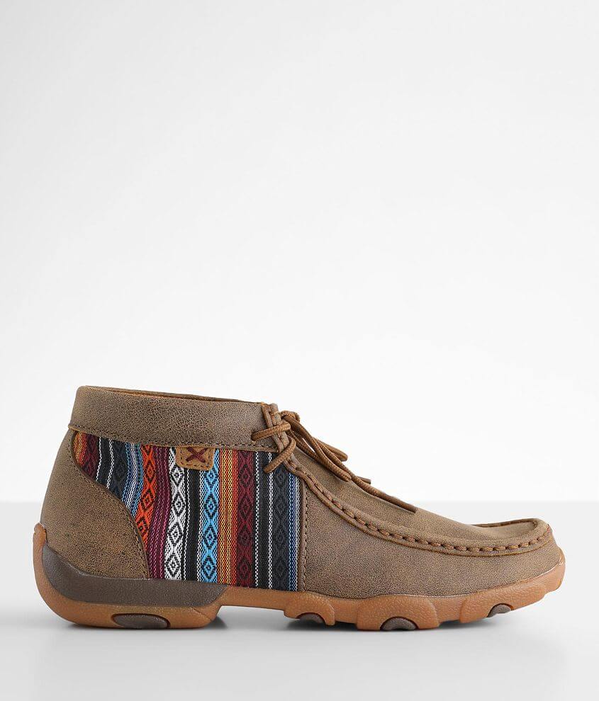 Twisted X&#174; Chukka Driving Leather Moccasin front view