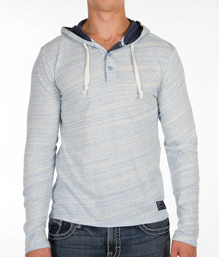 Union Dundee Henley Hoodie front view