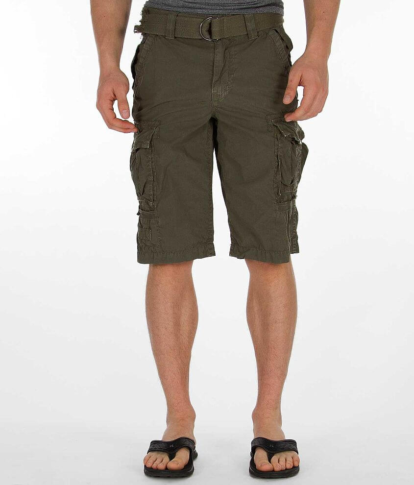 Union Poplin Antiqua Cargo Short - Men's Shorts in Olive Drab | Buckle