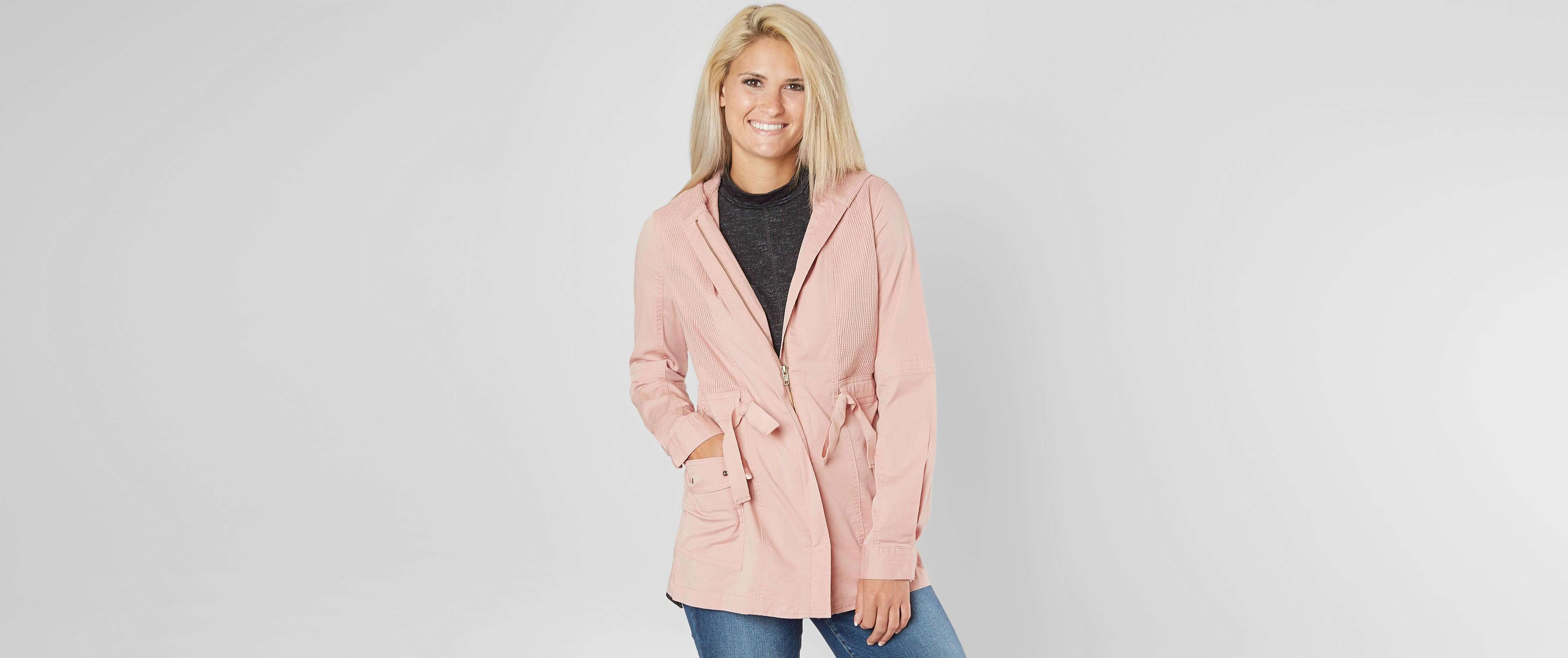 BKE Pieced Mesh Jacket