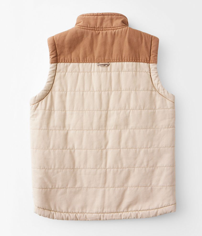 Boys - Color Block Canvas Vest