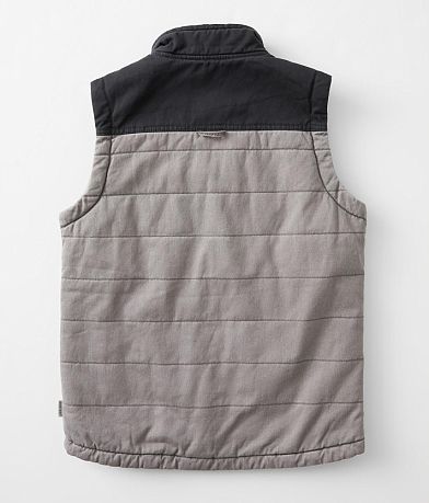 Departwest Boys - Color Block Canvas Vest BACK
