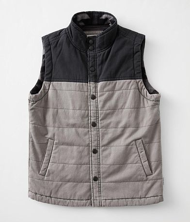Departwest Boys - Color Block Canvas Vest front view