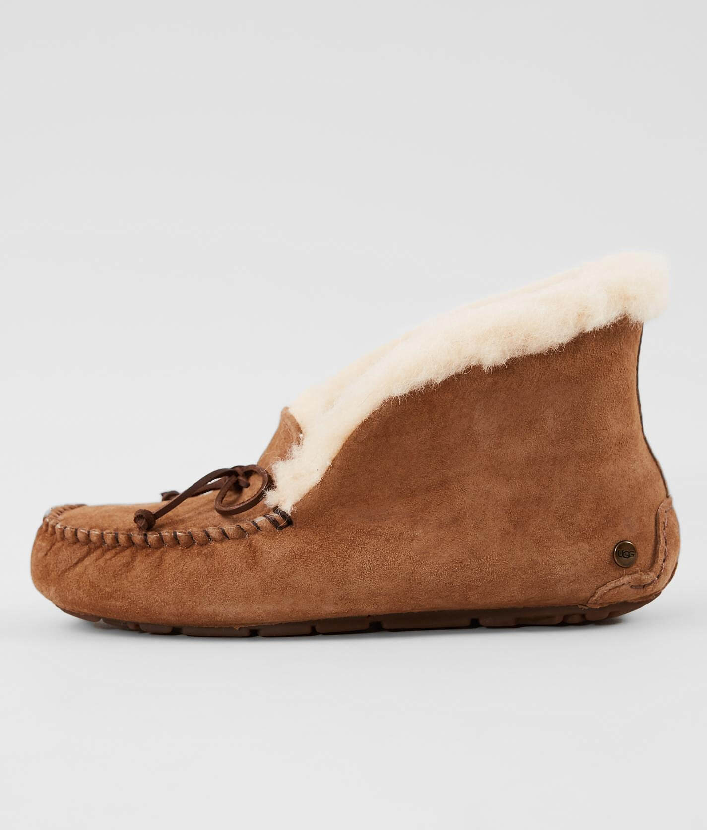 ugg alena suede slipper bootie