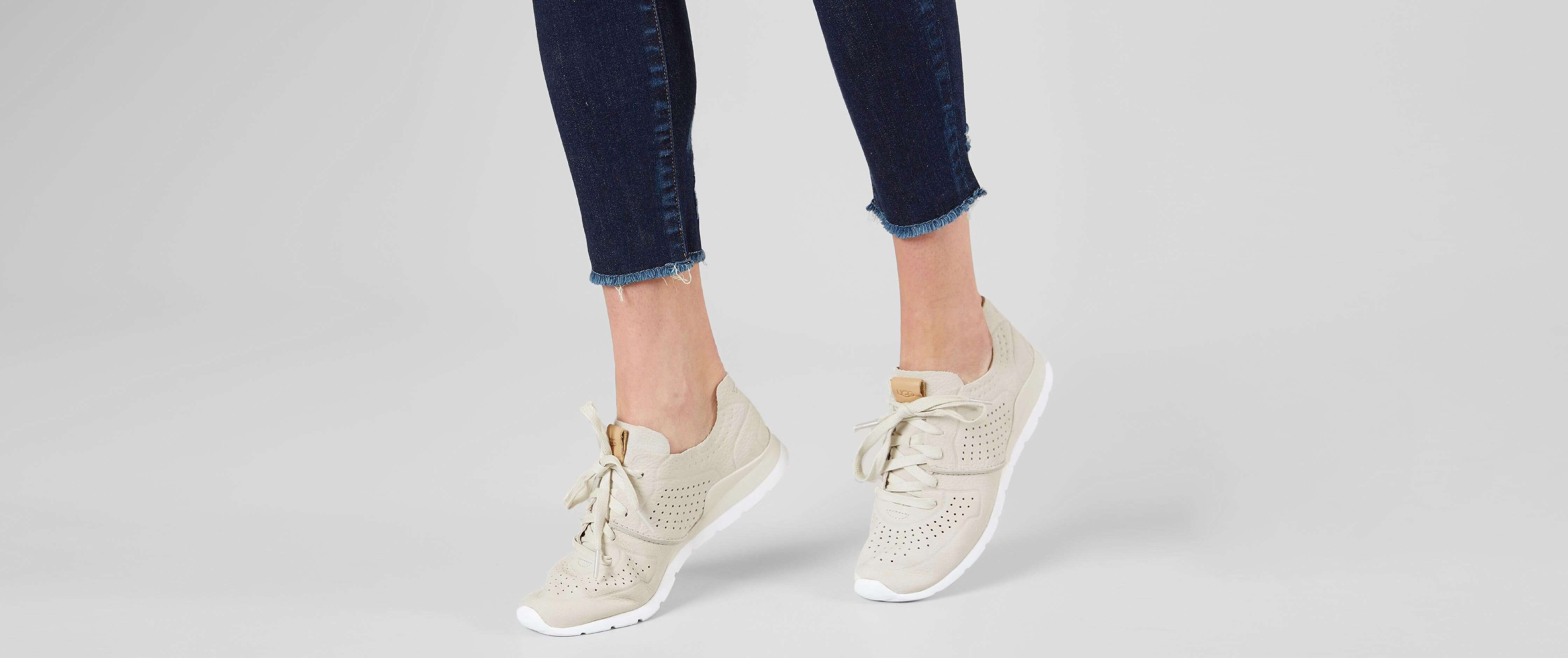 ugg tye leather sneaker