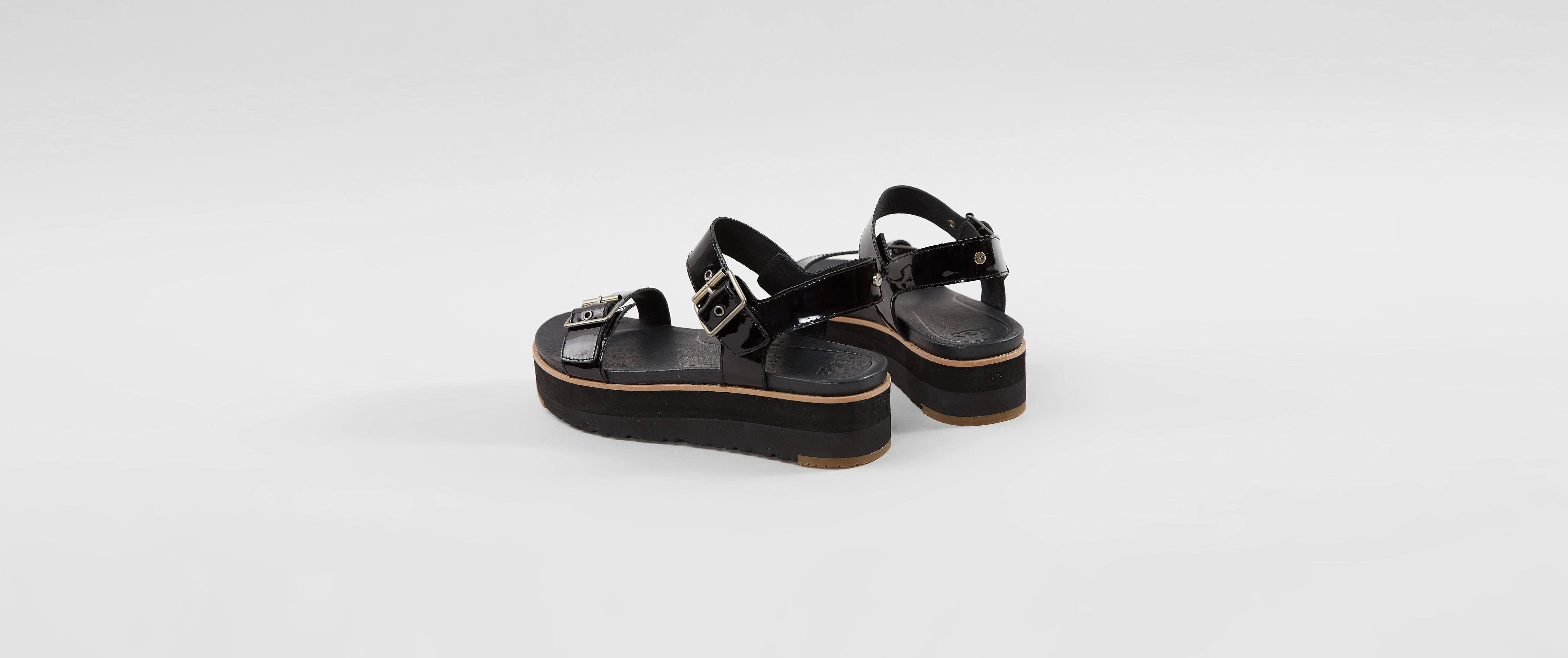 ugg angie sandal black