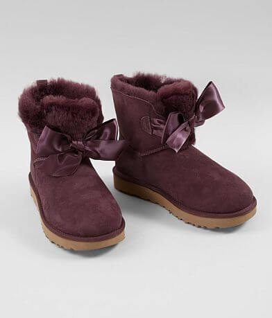 UGG&#174; Gita Bow Leather Mini Boot MISC_DETAIL_1