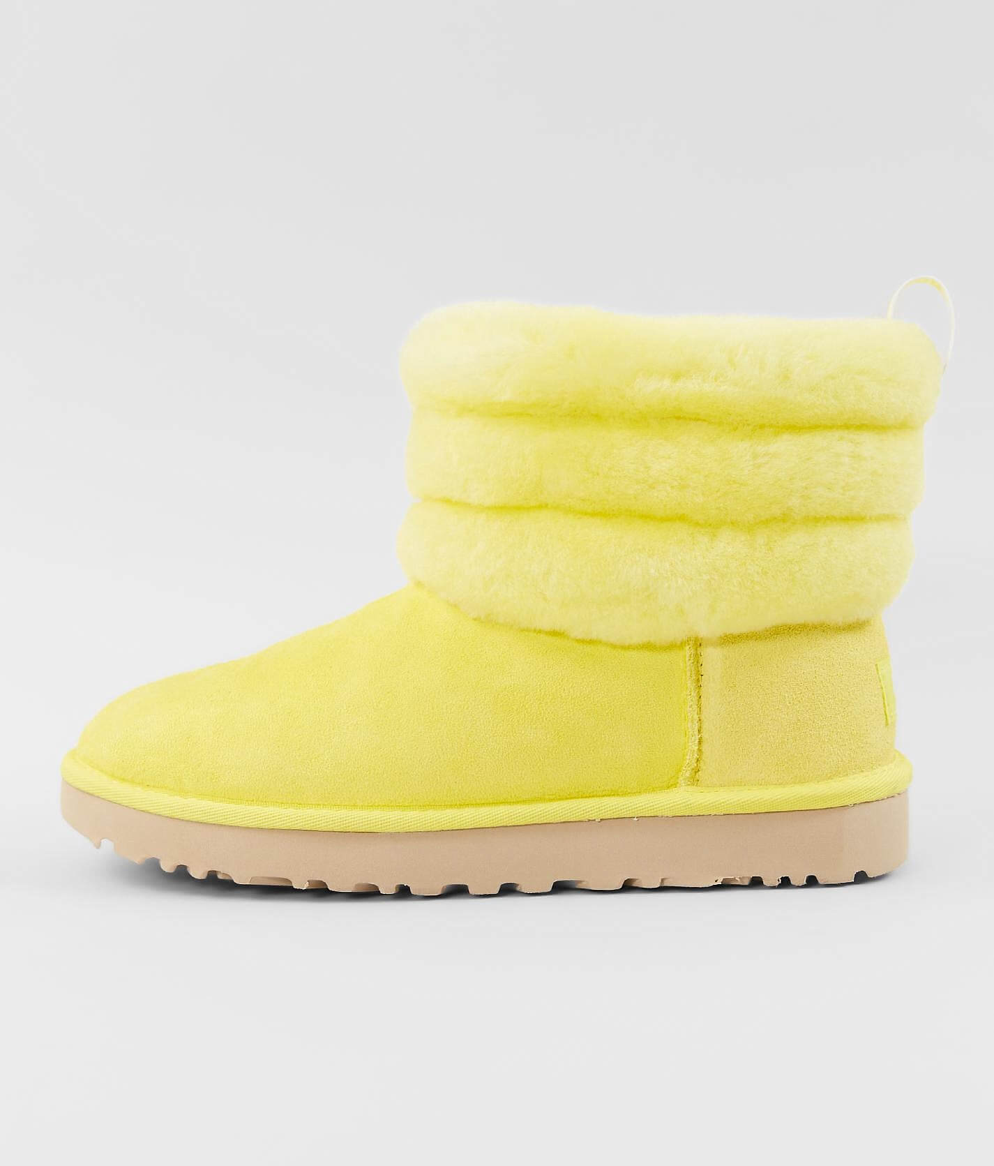 fluff mini quilted ugg boots