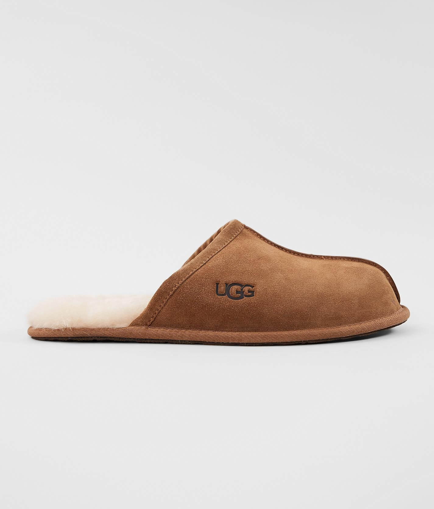 ugg scuff leather slippers