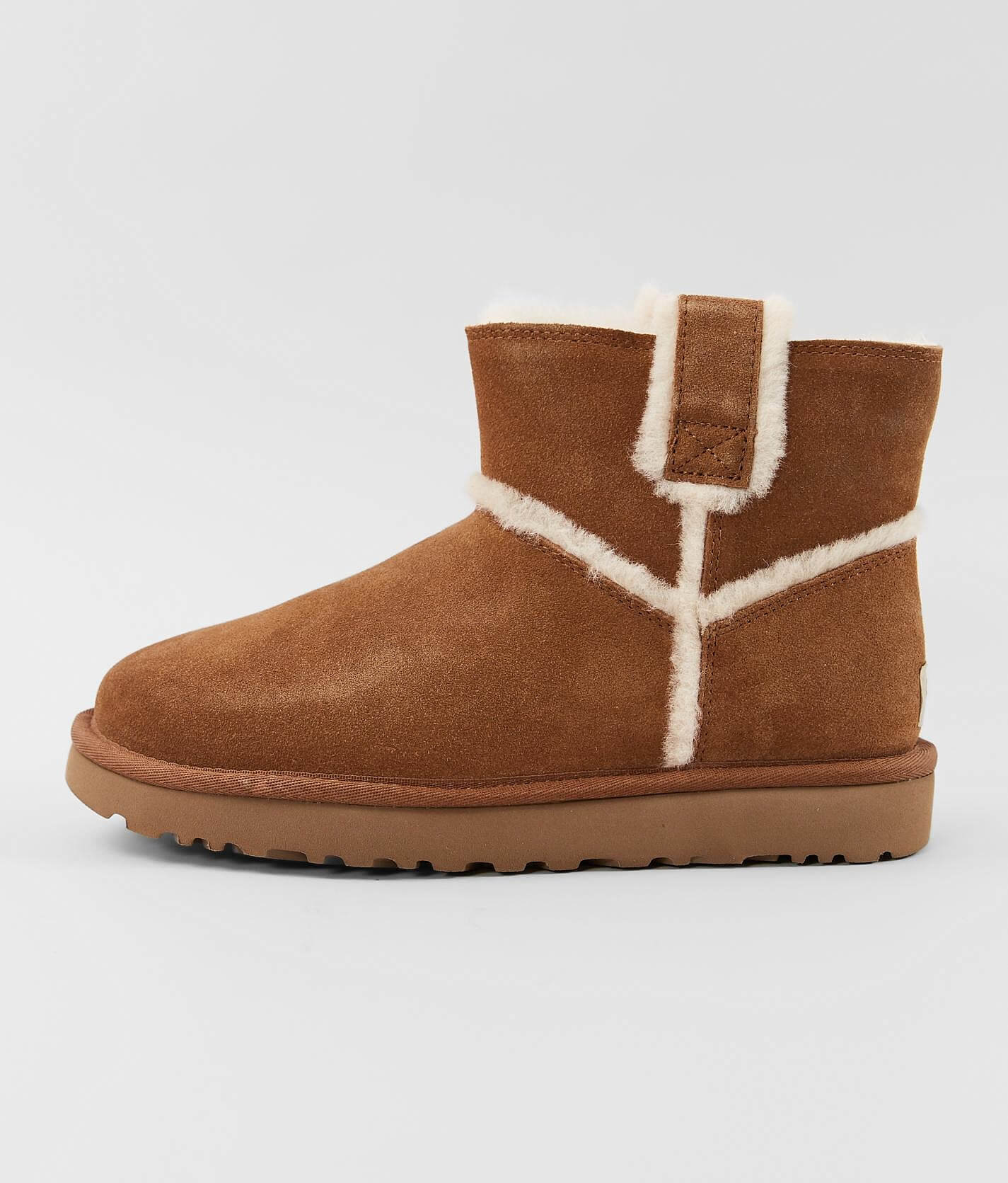 short ugg boots with fur on outside