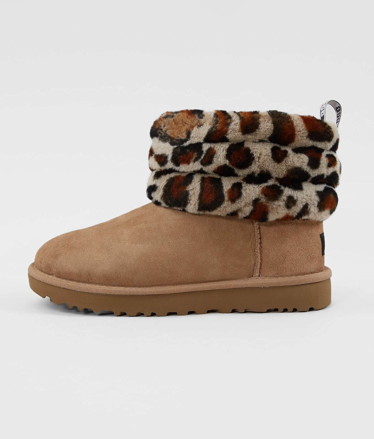 UGG CLASSIC MINI II UGG PRINT BOOTS -BLACK SUEDE -MEN US 8 -NEW G-Ugg, 11, leather suede Bailey Button II Boot - Thread main image 4