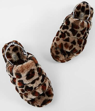 UGG&#174; Fluff Yeah Leopard Slide MISC_DETAIL_1