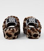 UGG® Fluff Yeah Leopard Slide - Women's Shoes in Amphora | Buckle