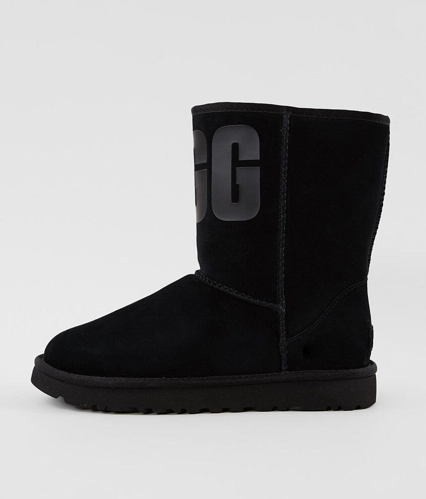 Ugg classic short rubber hot sale boot