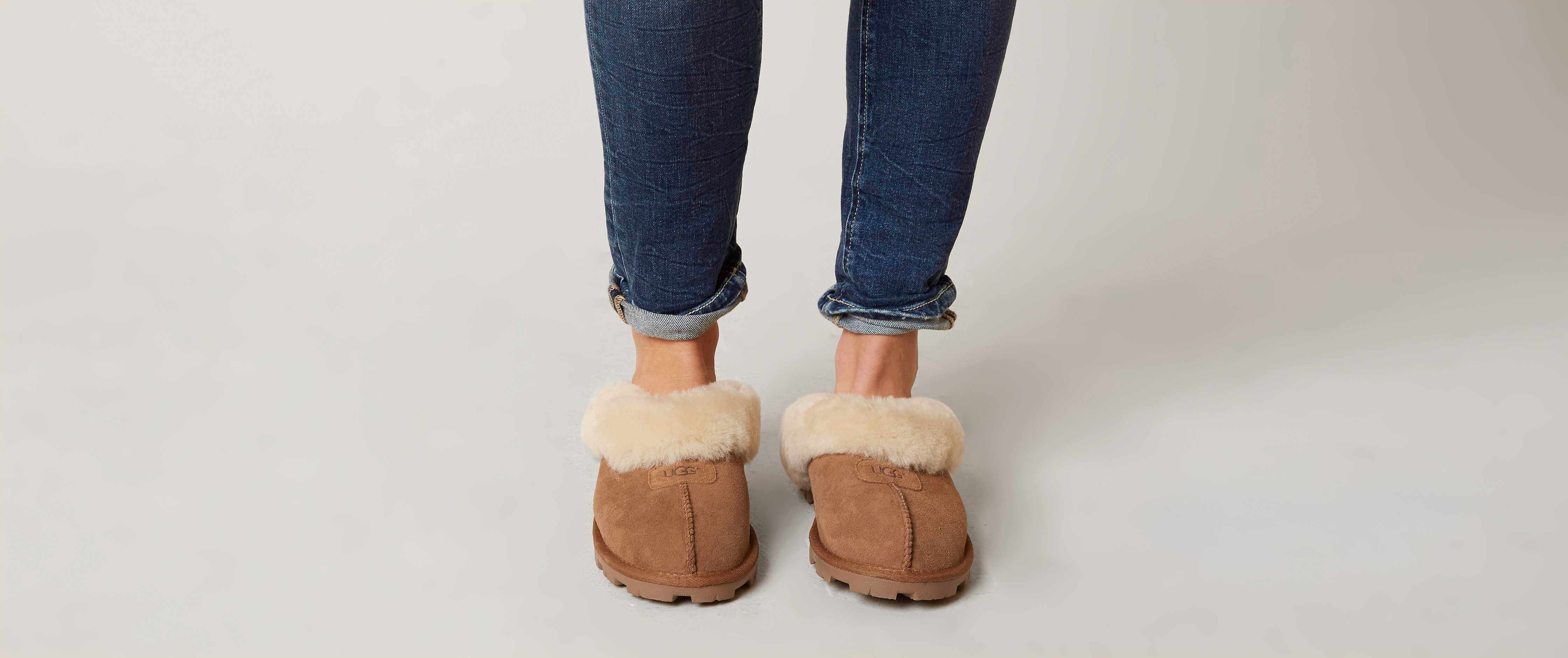 ugg leather slippers womens