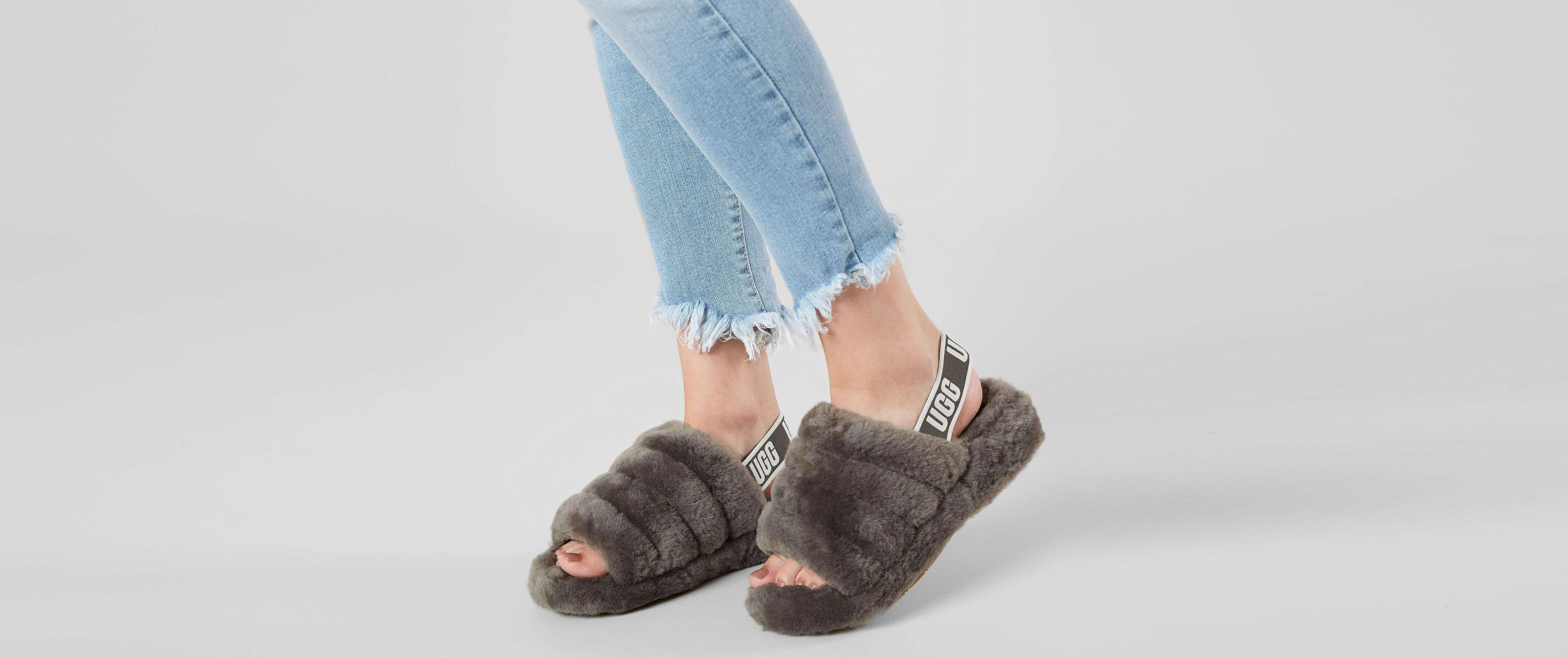 ugg yeah fluff slides