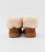 UGG® Classic Mini Fluff Suede Boot - Women's Shoes in Chestnut