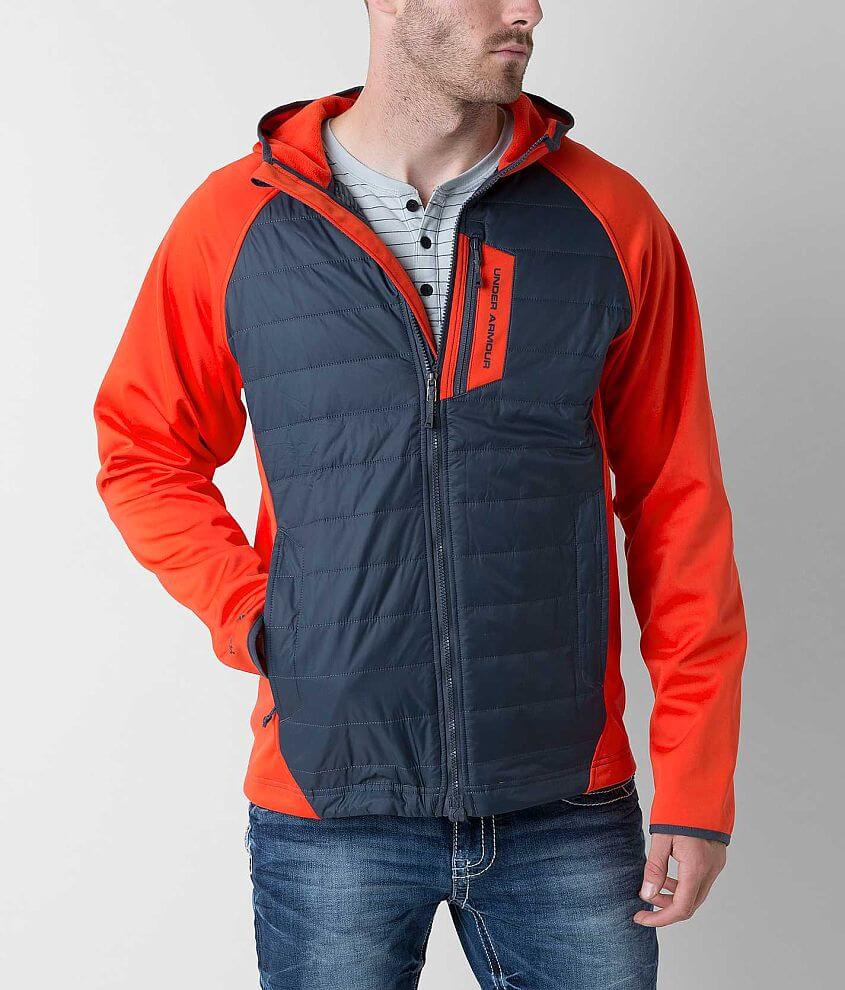 Under armour blaze orange on sale jacket