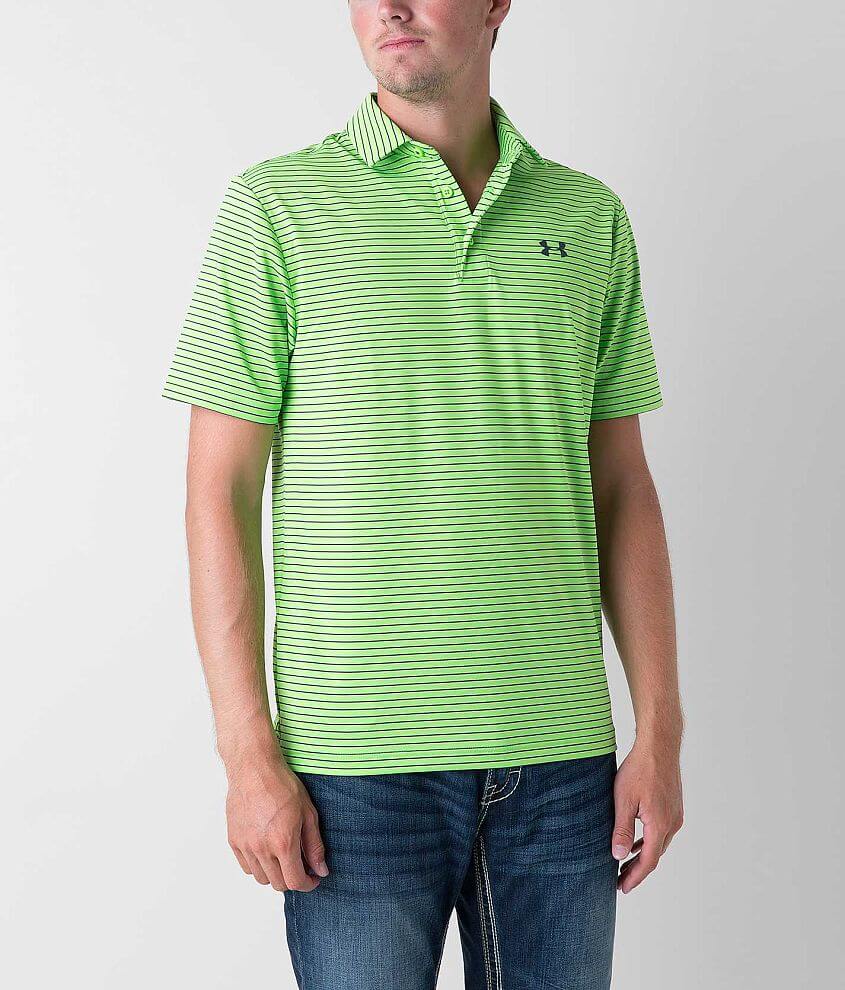 Under Armour® Polo - Men's Polos Poison Asphalt Hthr Sty | Buckle