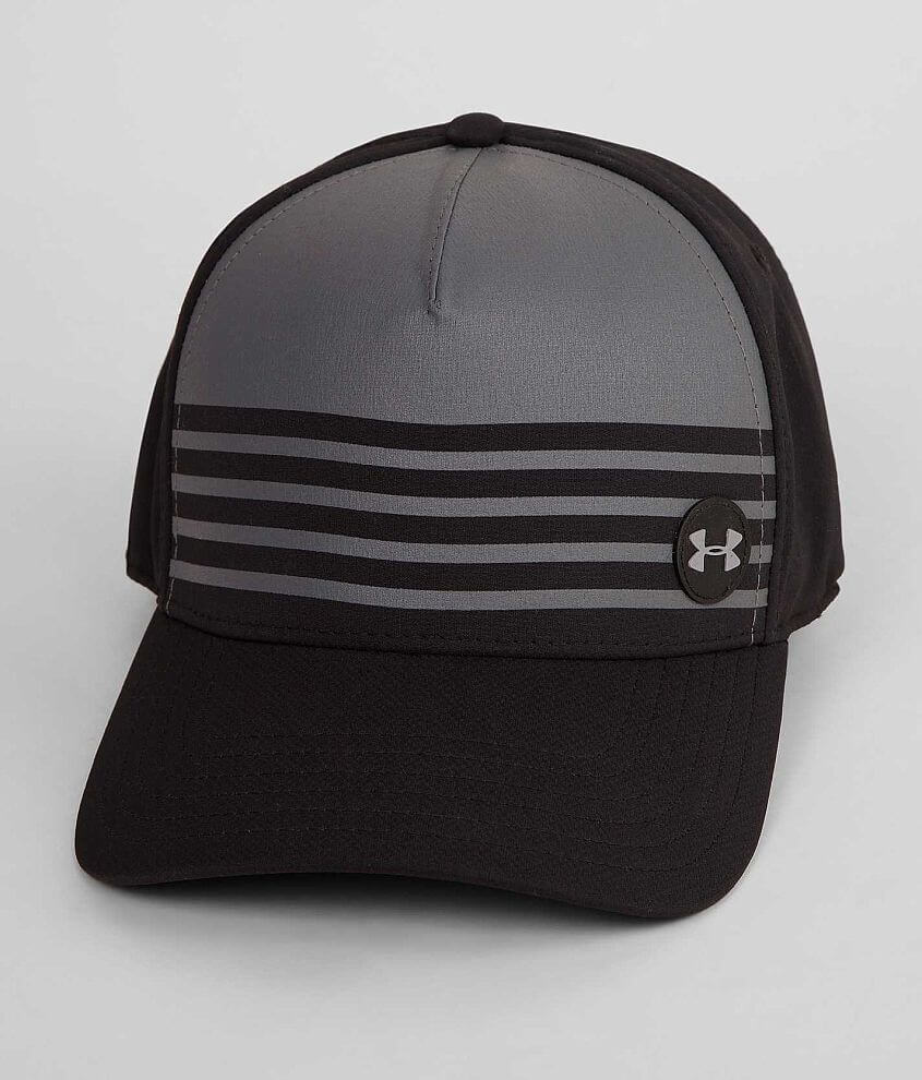 Under Armour® Striped Out Hat - Men's Hats in Black