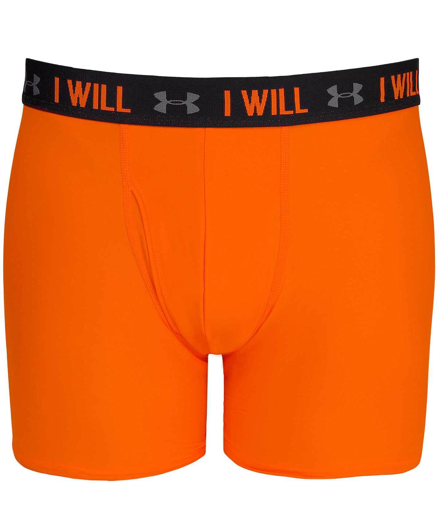 BLAZE ORANGE - Cotton Boxer Brief