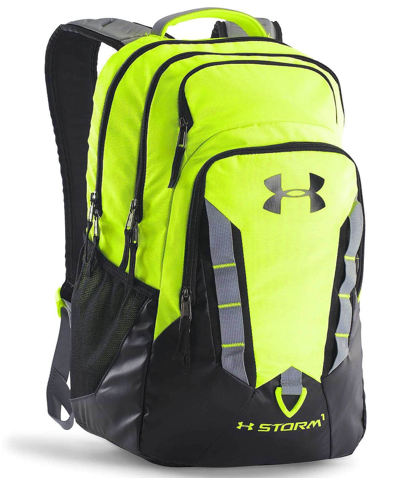 Under Armour Recruit Backpack Men s Bags in High Vis Yellow