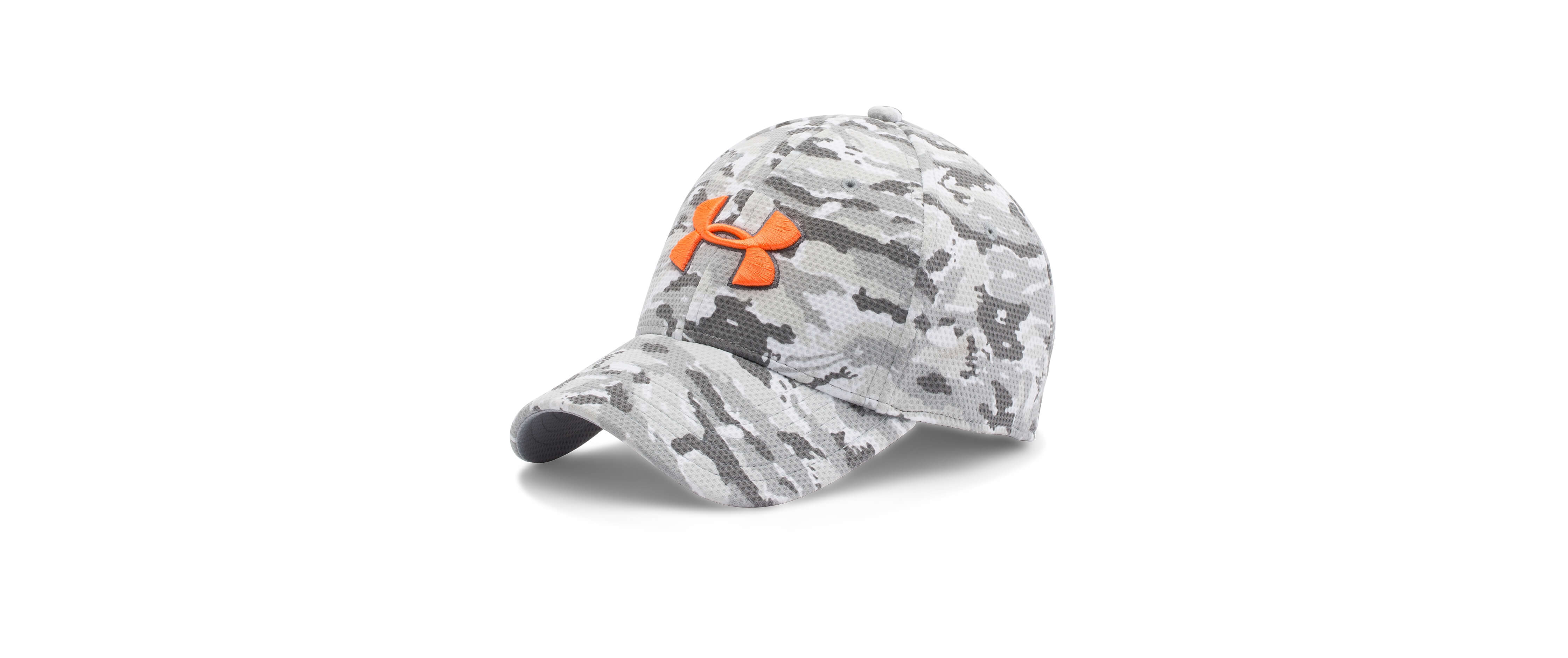 white camo under armour hat