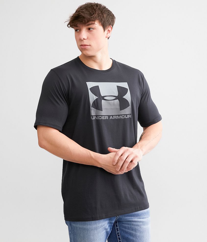 Under Armour® Boxed Sportstyle T-Shirt - Men's T-Shirts in Black ...