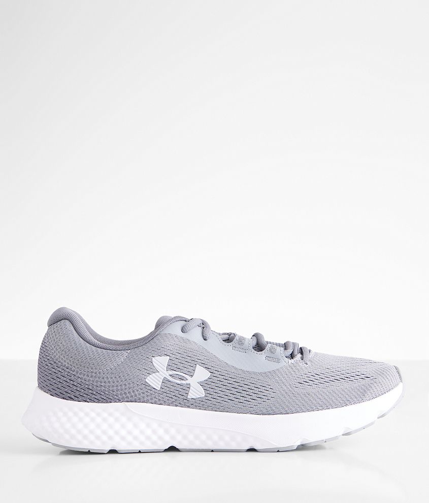 Under Armour® Charged Rogue 4 Sneaker - Men's Shoes in Steel White Black