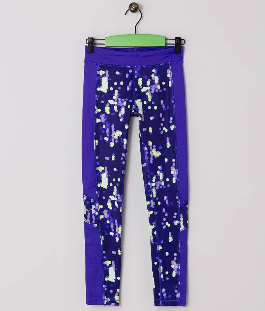 Girls - Under Armour&#174; Printed Active Tights front view