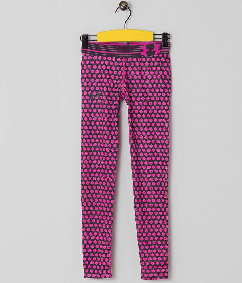 Girls - Under Armour&#174; Printed Active Tights front view