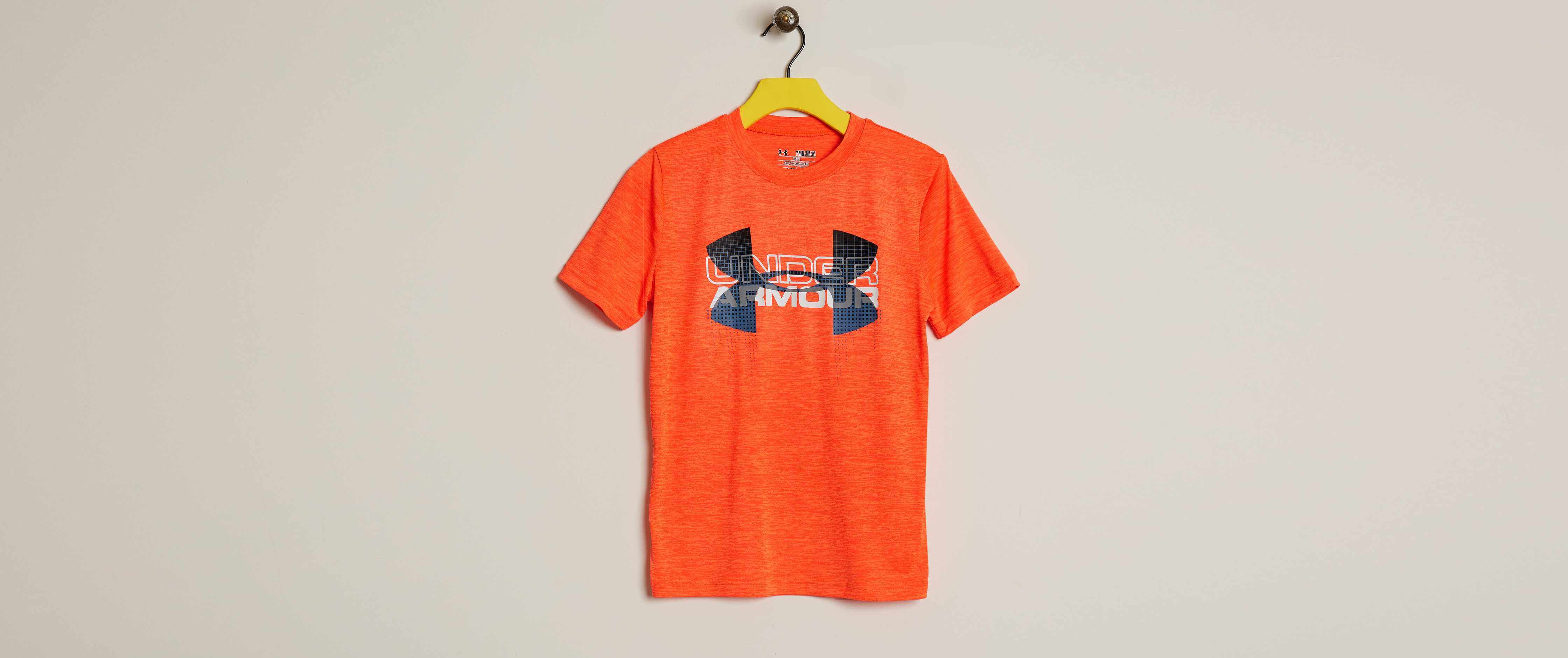 Boys Under Armour® Big Logo T-Shirt Boy's T-Shirts in Bolt