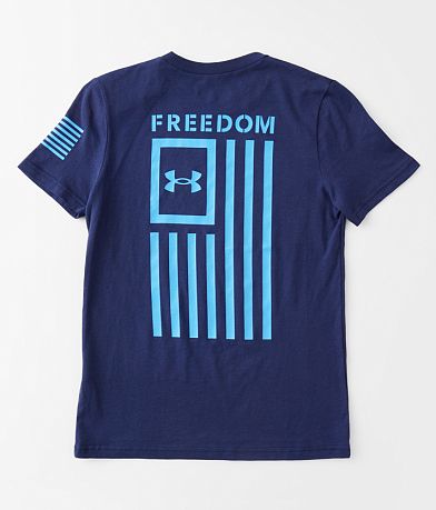 Under Armour&#174; Boys - Freedom Flag T-Shirt back view