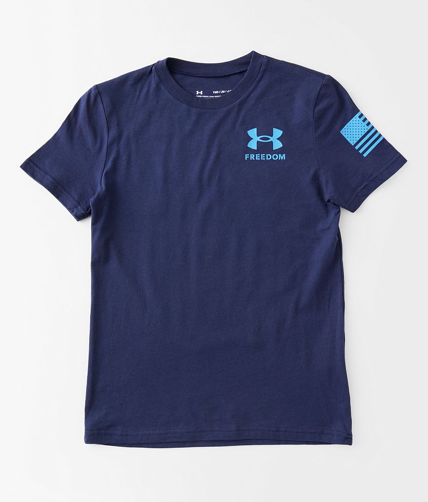 Under armour boys cheap flag shirt