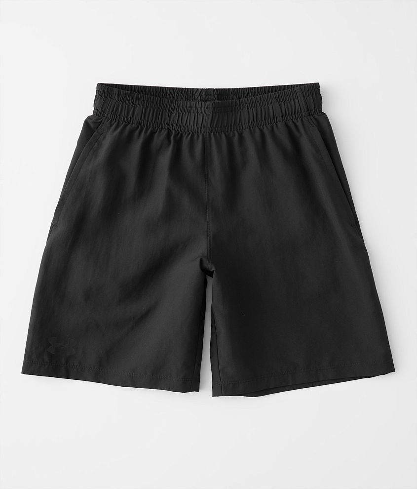 Boys Under Armour Woven Shorts Small Black