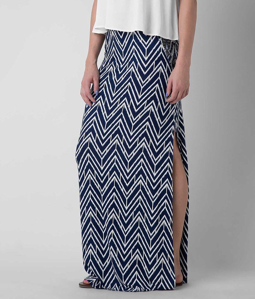 Daytrip Printed Maxi Skirt front view