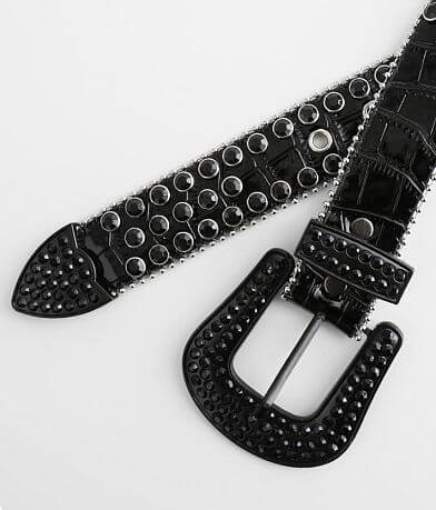 Industrial Indigo Rhinestone Belt MISC_DETAIL_1