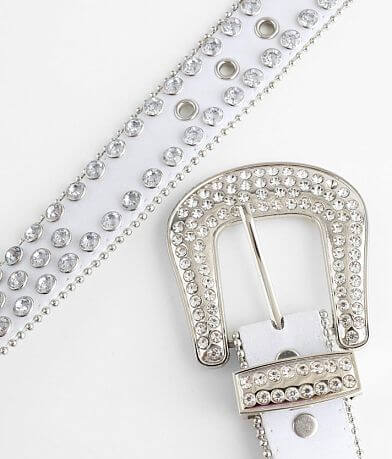 Industrial Indigo Rhinestone Belt misc detail 1 view