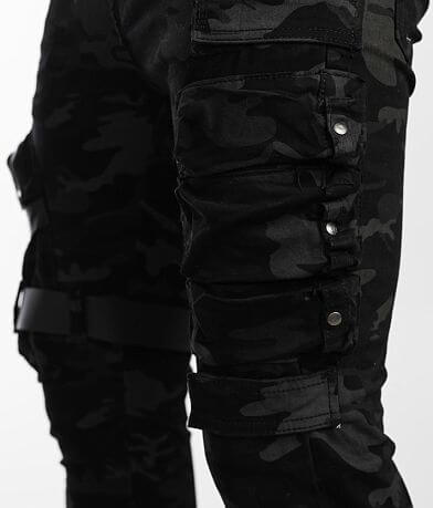 Industrial Indigo Camo Cargo Skinny Stretch Jean MISC_DETAIL_2