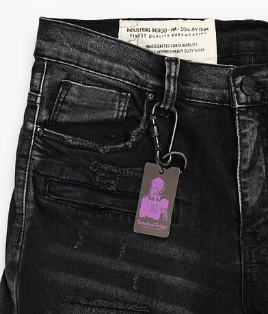 Industrial Indigo Moto Skinny Stretch Jean MISC_DETAIL_1