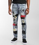 Industrial Indigo Patch Skinny Stretch Jean - Men's Jeans in