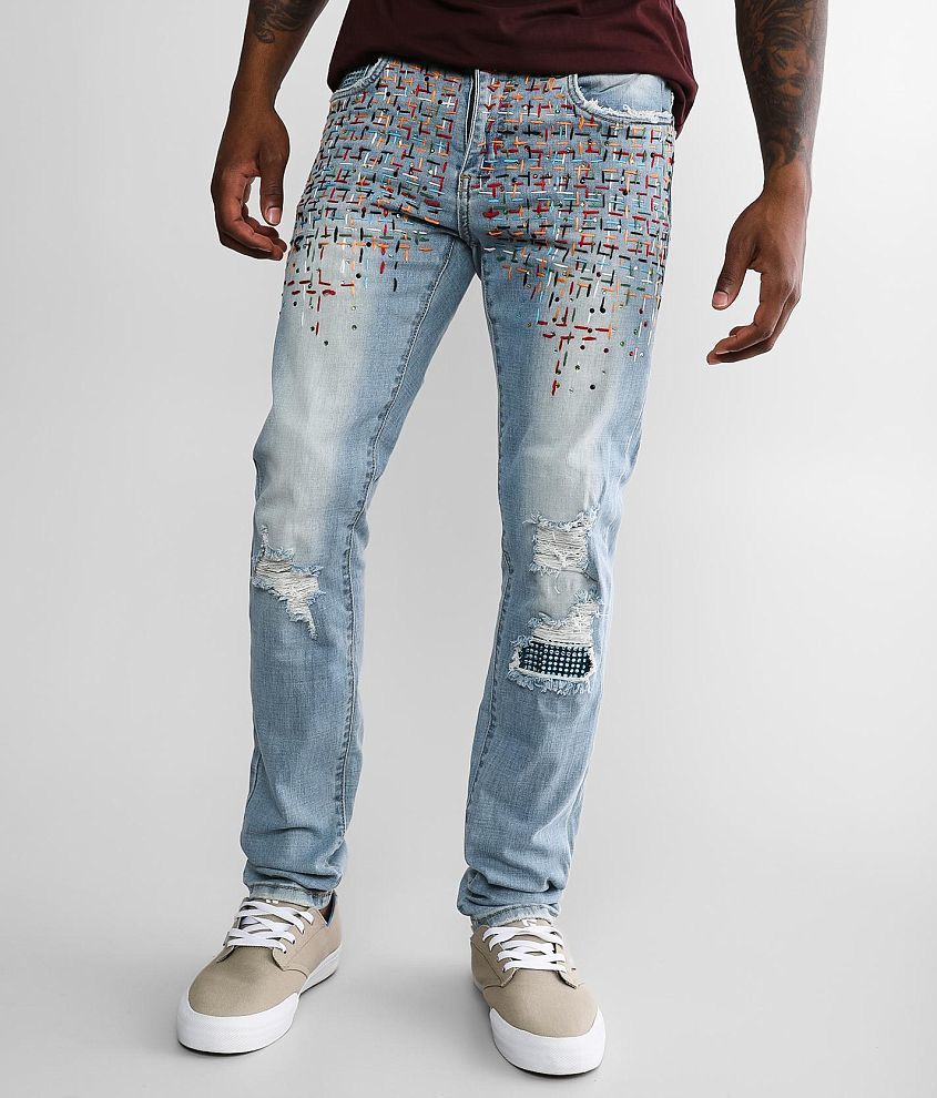 Industrial Indigo Skinny Stretch Jean