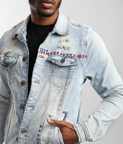 Industrial Indigo Denim Stretch Jacket MISC_DETAIL_2