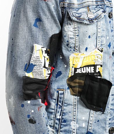 Industrial Indigo Patch Denim Stretch Jacket MISC_DETAIL_3