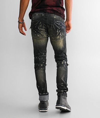 Smuggler&apos;s Moon Slim Stretch Jean BACK
