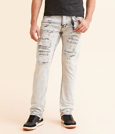 Smuggler's Moon Slim Straight Stretch Jean front view