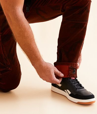 Smuggler&apos;s Moon Slim Straight Camo Corduroy Stretch Jean misc detail 3 view