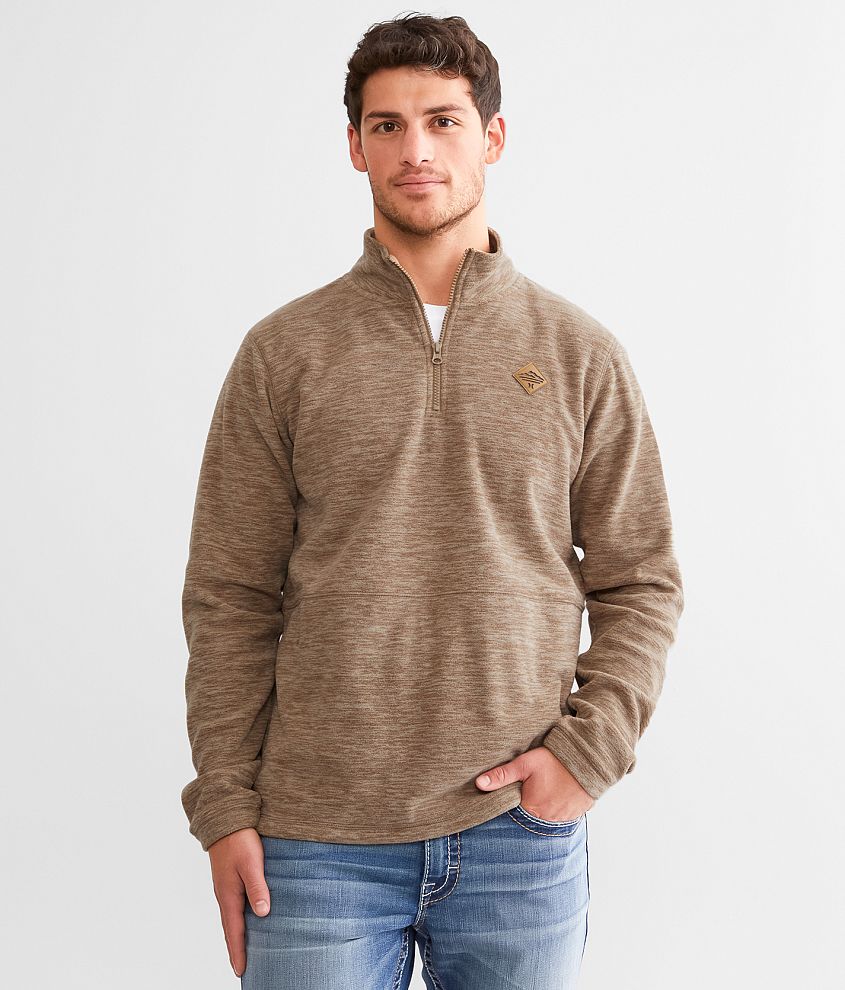 Hurley Beckett Quarter Zip Pullover front view