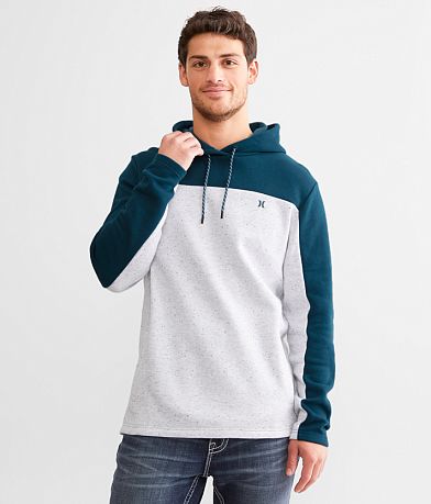 Hurley Speckle Color Block Hooded Sweatshirt front view